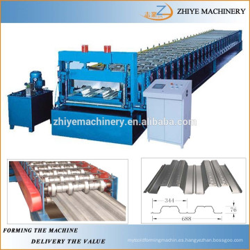 Cubierta Decker que forma la máquina / plataforma de piso Rolling Machine